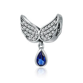 Angel Wings CZ Charm